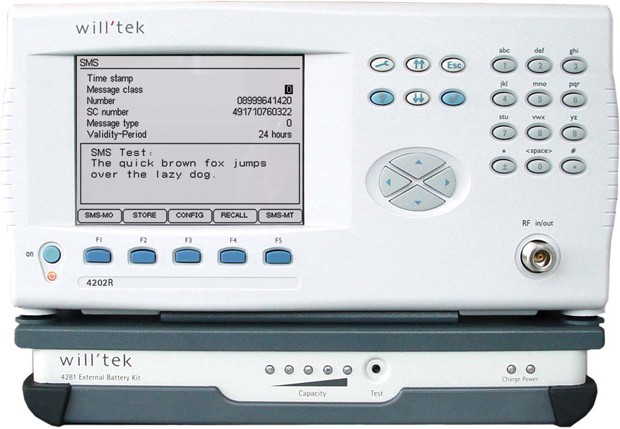 gsmr mobile service tester 4202r meratronik sa service tester
